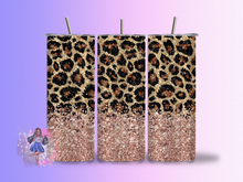 Load image into Gallery viewer, Cheetah 20 oz Stainless Steel Tumbler